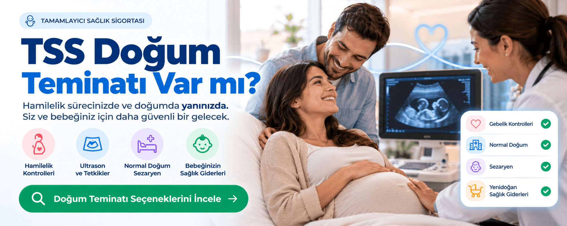 TSS Doğum Teminatı Var mı?